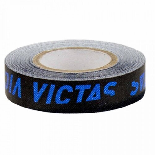 Торцевая лента для настольного тенниса Victas 1m/12mm Black/Blue