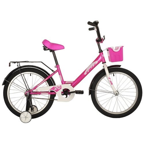 Велосипед Foxx Simple 20 (2021) розовый 12' (требует финальной сборки)
