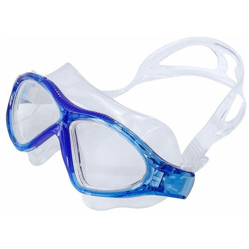Очки маска для плавания взрослая E36873-1 (синие)
