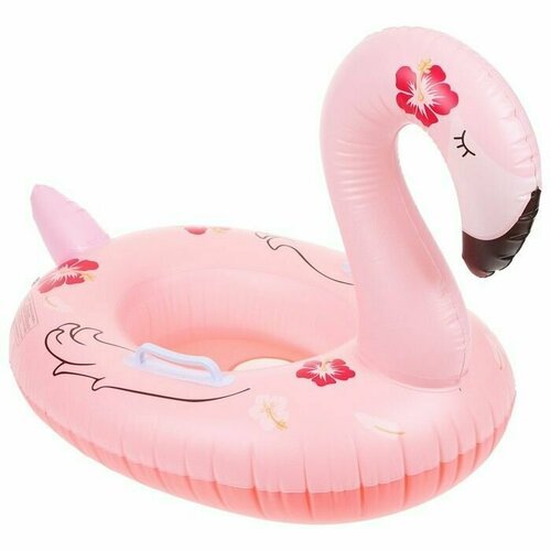 Плотик для плавания 'Фламинго' 72 х 60 см, цвет розовый
