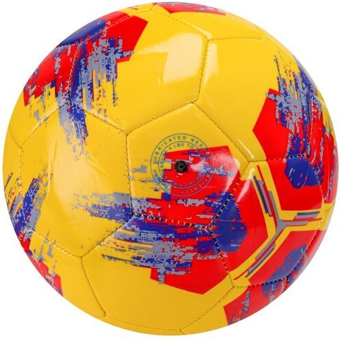 Мяч футбольный ПУ , яркий, 2 цвета, размер 5, окружность 70 см (AN01098)