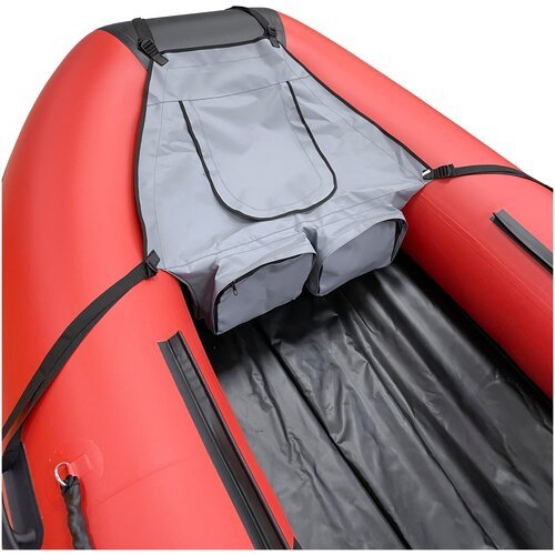 Средняя носовая сумка черная для лодки 3.3-3.9 м