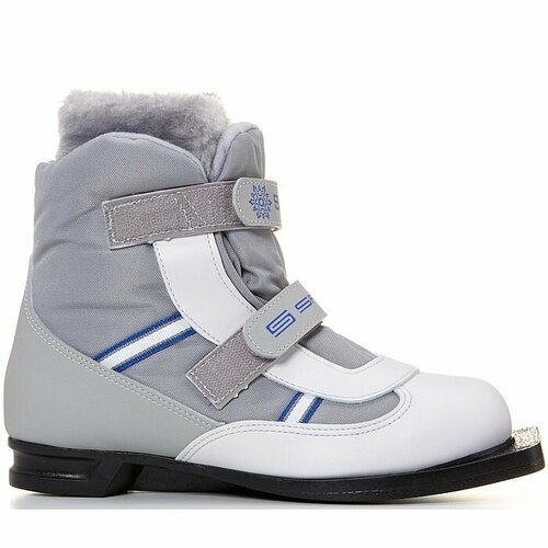 Лыжные ботинки SPINE NN75 Kids Velcro/Baby (104) (серый) (37)