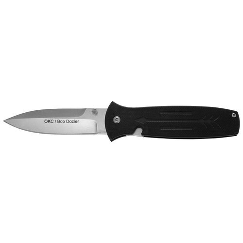 Нож складной Ontario OKC Dozier Arrow черный, серебристый