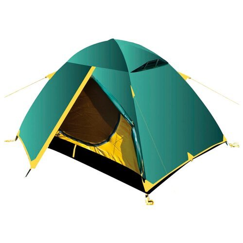 Палатка трекинговая трёхместная Tramp SCOUT 3 V2, зеленый