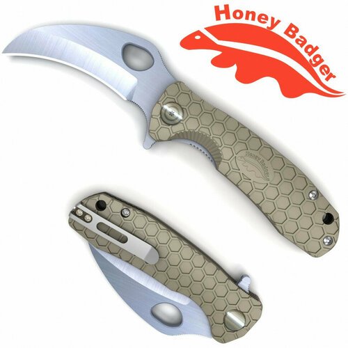 Нож Honey Badger Claw M, песочная рукоять