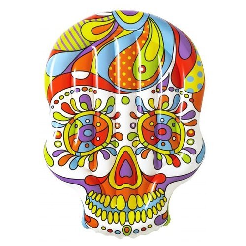 Матрас Bestway Fiesta Skull 141x193 см разноцветный