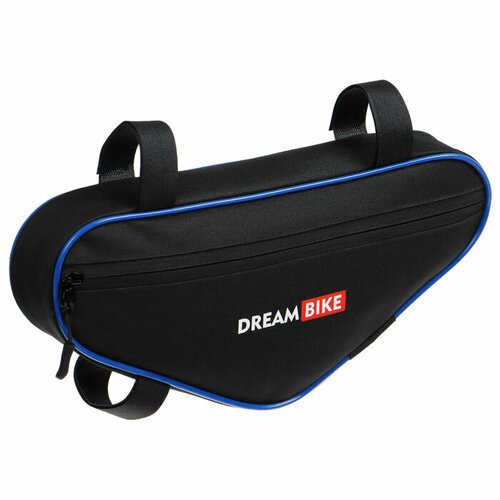 Dream Bike Велосумка Dream Bike под раму, 32х15х5, цвет чёрный/синий