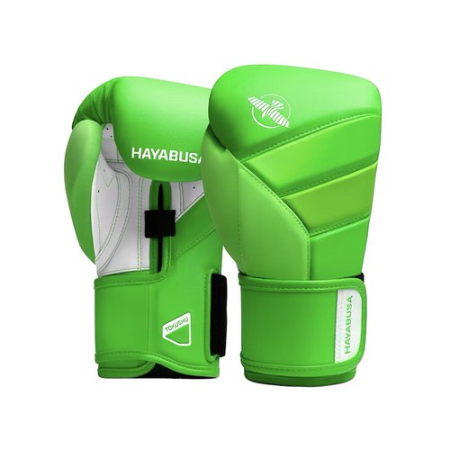 Боксерские перчатки Hayabusa T3 Neon Green (14 унций)