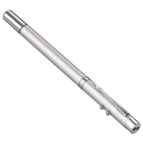 Фонарь чингисхан 328-037/ручка-выдвижная указка, 1 LED + лазер