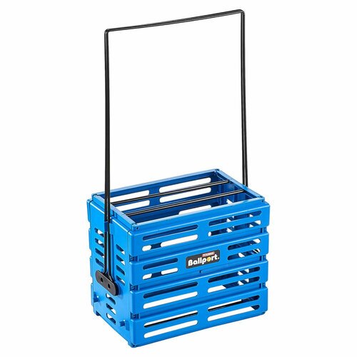 Корзина для мячей Теннис Tourna (Unique) Ballport x80, Blue