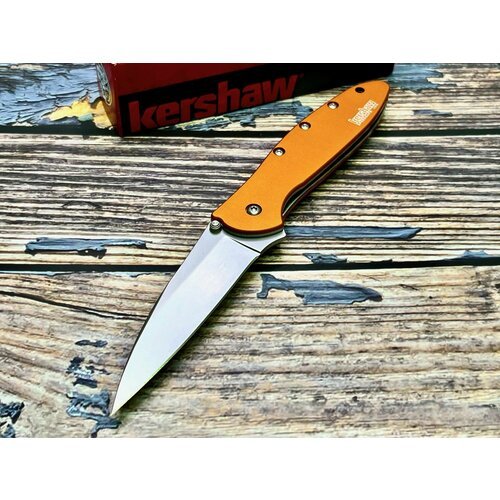 Нож складной Kershaw Leek, Orange Handle