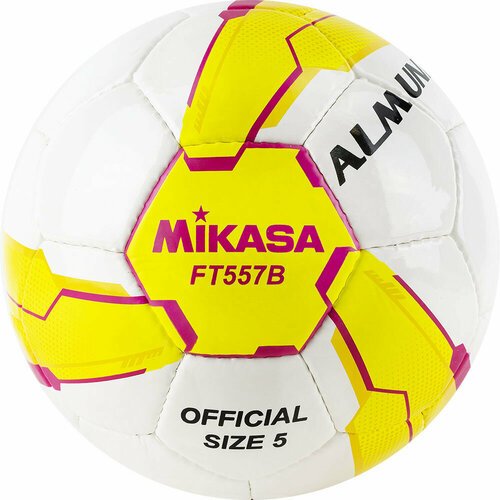 Мяч футбольный Mikasa FT557B-YP, размер 5