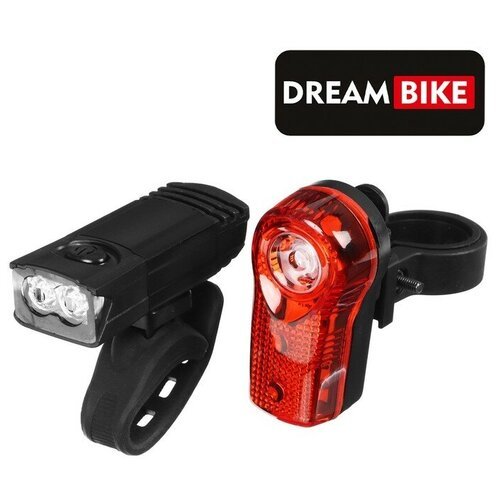 Комплект велосипедных фонарей Dream Bike JY-7045+JY-173A
