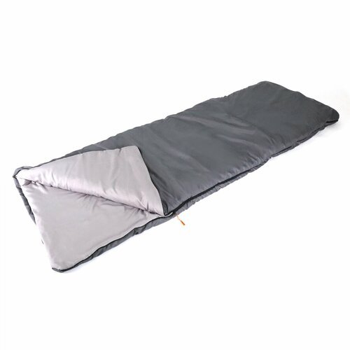 PF-SB-36 Спальный мешок-одеяло 'следопыт - Camp', 200х75 см, до 0С, 3х слойный, цв. темно-серый
