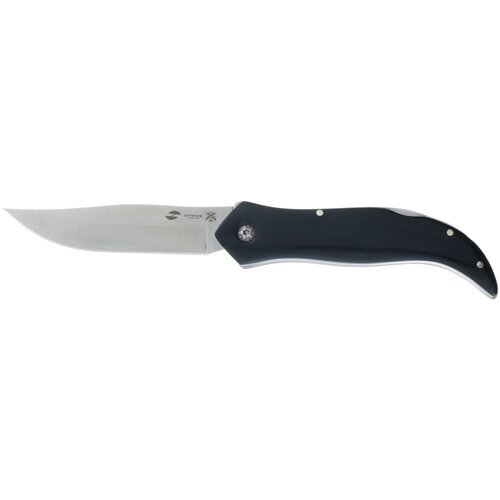 Нож складной STINGER, клинок 101 мм, рукоять из древесины черного дерева черного цвета, в нейлоновом чехле FB619B
