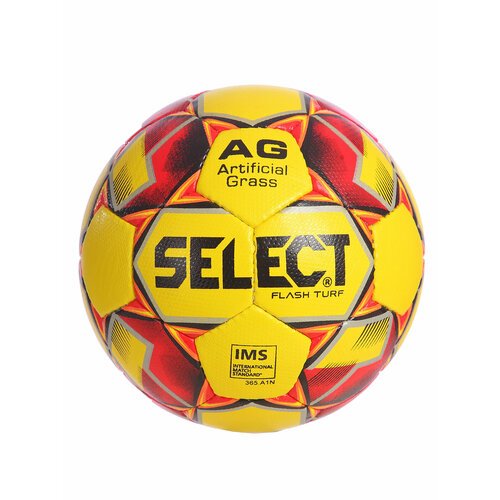 Футбольный мяч Select, 4 размер желтый