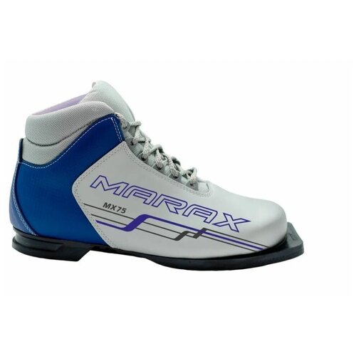 Ботинки лыжные MARAX NN MX - 75 NEW (40 серо-синий)