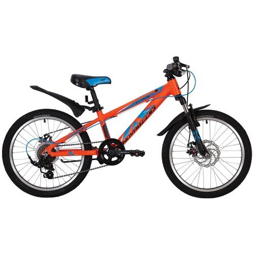 Детский велосипед Novatrack Extreme 20 7 Disc (2020) оранжевый 10' (требует финальной сборки)