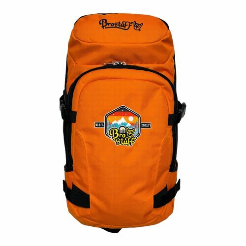 Рюкзак для сноуборда, горных лыж BroStuff helibro orange 20l