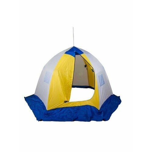 Палатка зимняя зонт ELITE без дна арт.20569 3-местная (дышащая/брезент)