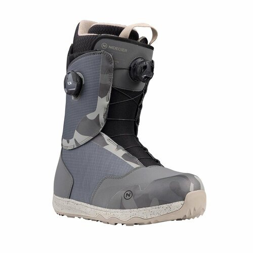 Ботинок для сноуборда Nidecker Rift Gray Camo, год 2023, размер 42.5