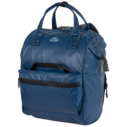 Городской рюкзак Polar, вместительный рюкзак- сумка, водонепроницаемая ткань, ручная кладь, вмещает формат А4, полиэстер 23,5 х 33,5 х 15
