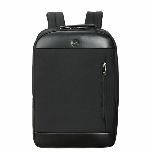 Деловой рюкзак TORBER VECTOR TB10482 с отделением для ноутбука 15,6', черный, нейлон, 28x40x12 см, 13 л