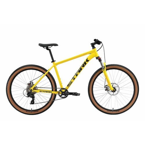 Велосипед Stark Hunter 27.2 D (2024) 18' желтый/темно-серый