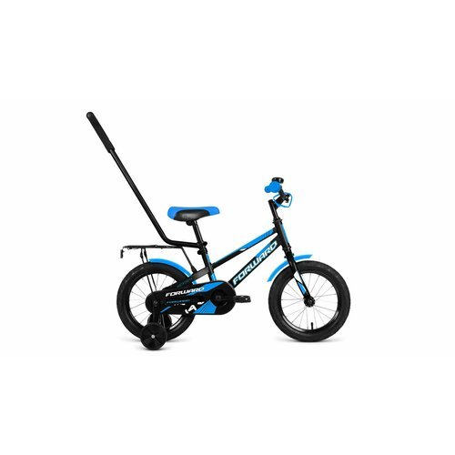 FORWARD METEOR 14 (14' 1 ск.) 2021, черный/синий, 1BKW1K1B1008 Велосипед