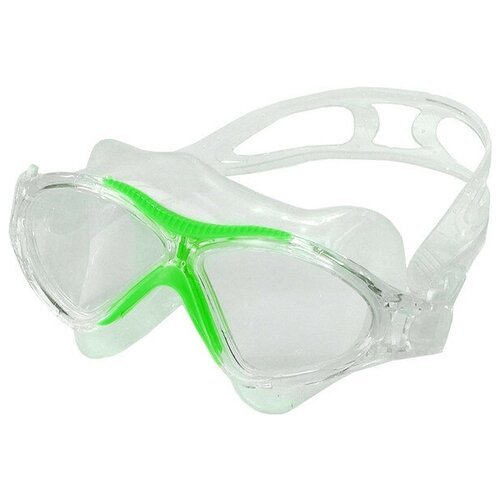 Очки маска для плавания взрослая E36873-6 (зеленые)