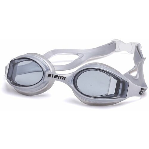 Очки для плавания ATEMI N8402, серебро