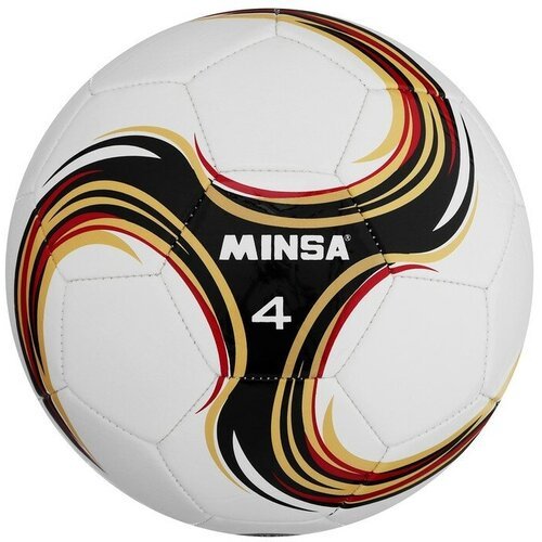 Мяч футбольный MINSA Futsal, PU, машинная сшивка, 32 панели, р. 4