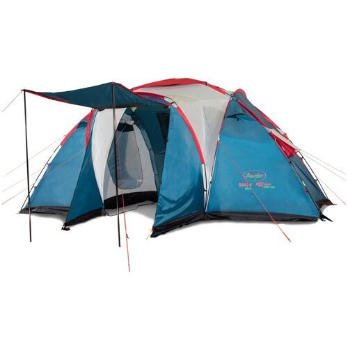 Палатка кемпинговая четырёхместная Canadian Camper SANA 4 PLUS, royal