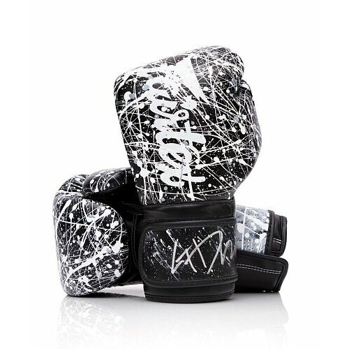 Боксерские перчатки Fairtex Painter BGV14PT-BW Black/White