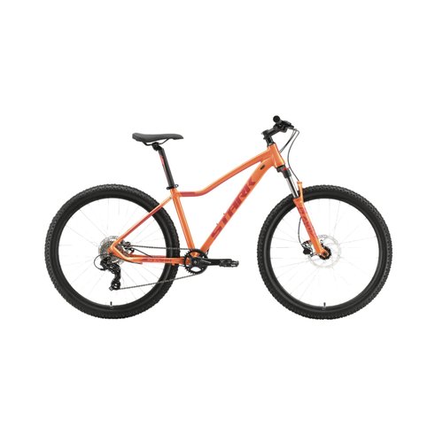 Велосипед Stark'23 Viva 27.2 HD светло-оранжевый/красный 14.5'