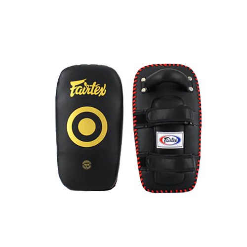 Лапы для тайского бокса Fairtex KPLC5 Black/Gold (One Size)