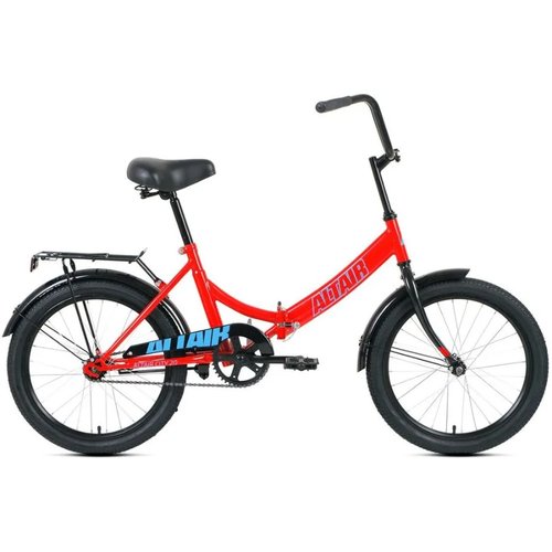 Городской велосипед ALTAIR City 20 (2022), красно-голубой