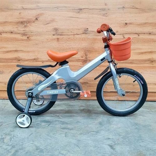 Велосипед для детей BREND TIMETRY ORIGINAL TT5004, 18 дюймов, магниевый, серый