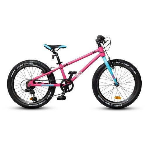 Велосипед HORST SIX - 20' 2022 (-, розовый/бирюза, 24-2200000096)