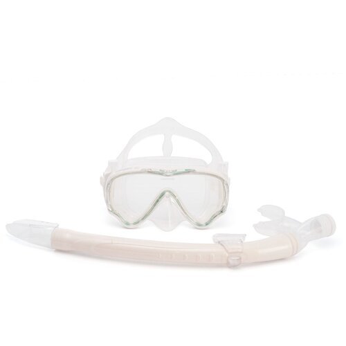 Набор для подводного плавания снорклинга Sargan Маугли маска и трубка детский белый