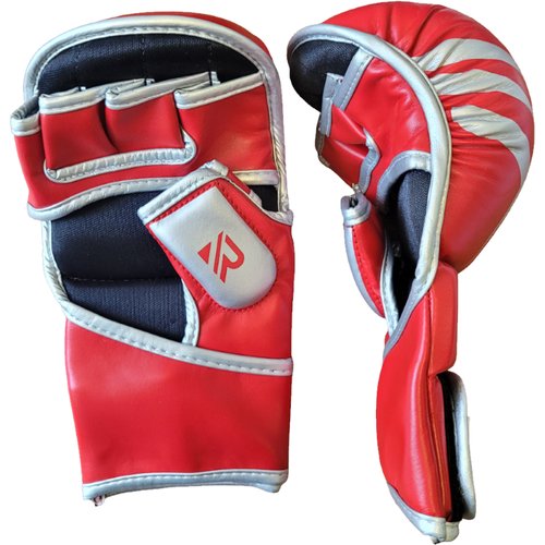 Перчатки для ММА Rage fight gear красный XS