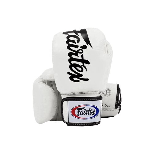 Боксерские перчатки Fairtex BGV19 White (12 унций)