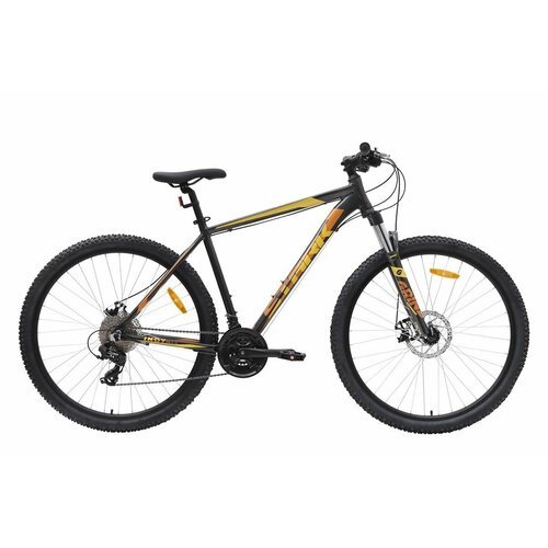 Велосипед Stark Indy 29.2 D (2024) 20' темный мультицвет/оранжевый, желтый