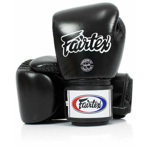 Боксерские перчатки Fairtex BGV1 Black (16 унций)