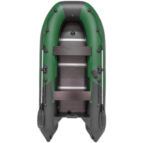 Лодка Ривьера 3200 СК Комби зеленый/черный