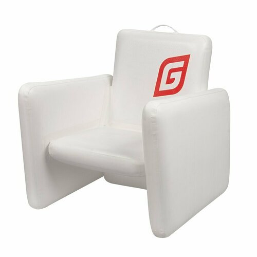 Надувное кресло Gladiator белое