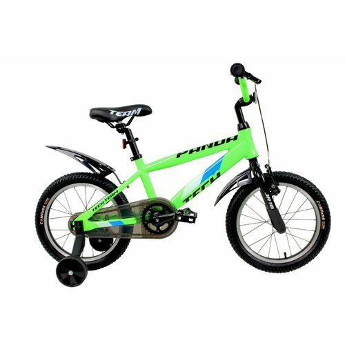 Детский велосипед TECH TEAM PANDA неоново-зеленый 18 ' NN002607 NN002607
