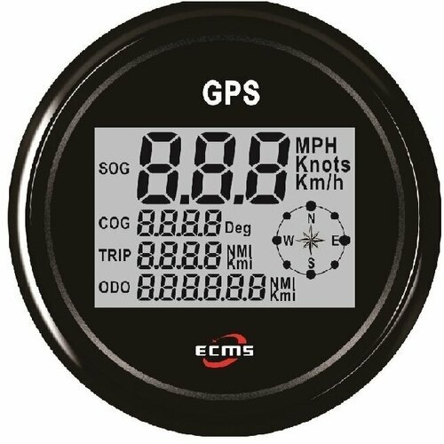 Цифровой многофункциональный GPS спидометр с циферблатом